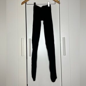 Black Hosiery Socks Accessories